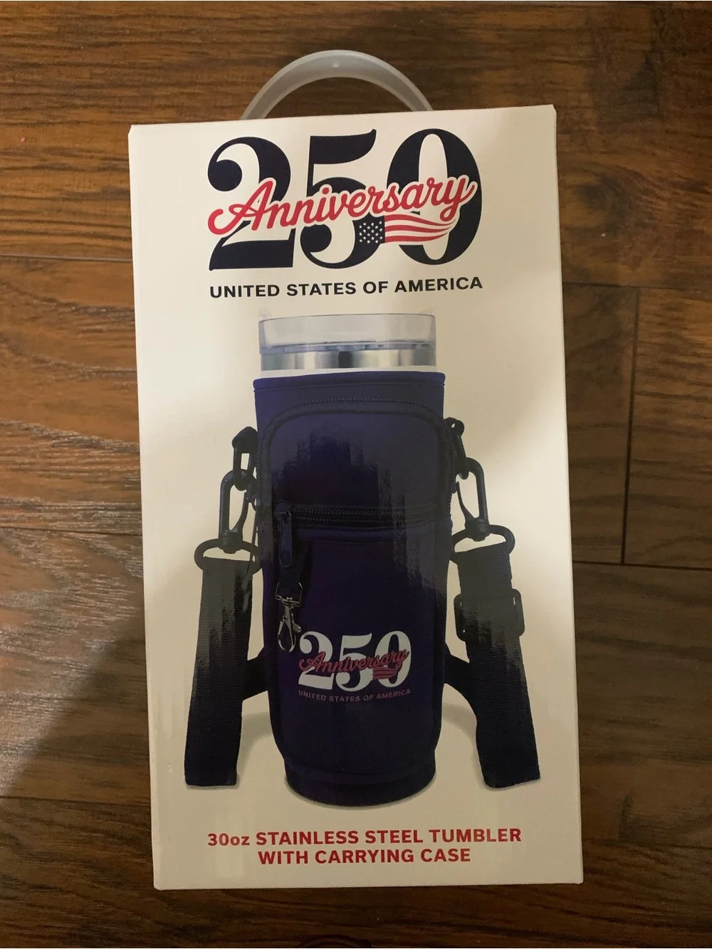 250th Anniversary Stainless Steel Tumbler with Carrying Case